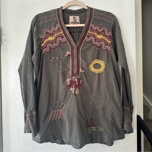 Johnny Was Peter & Greta Top